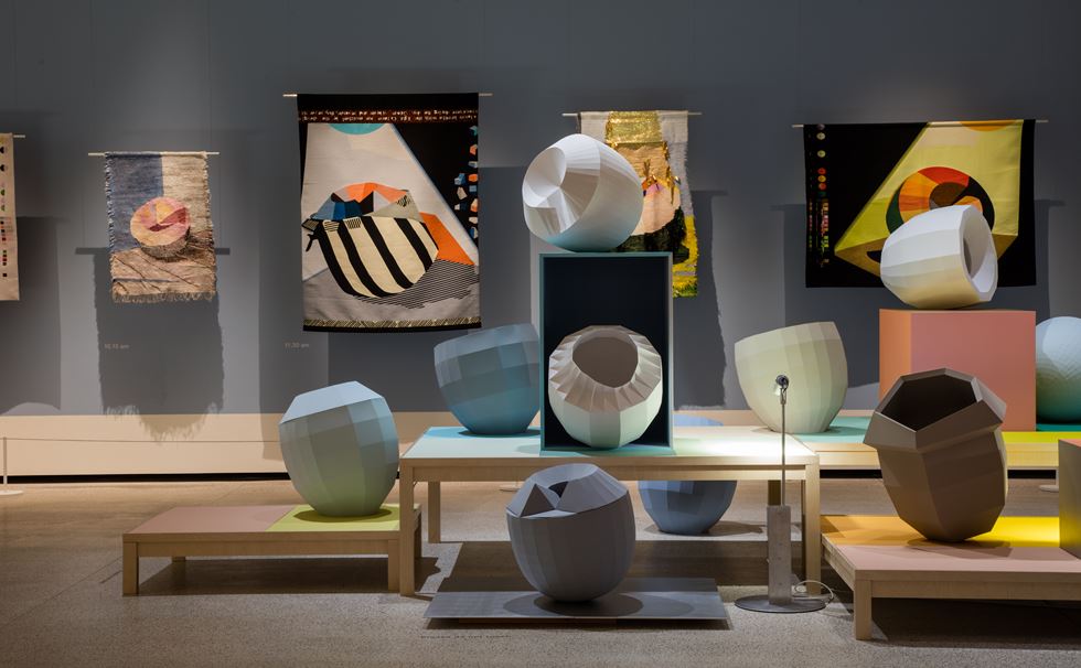Abstract design showcased at Design Museum